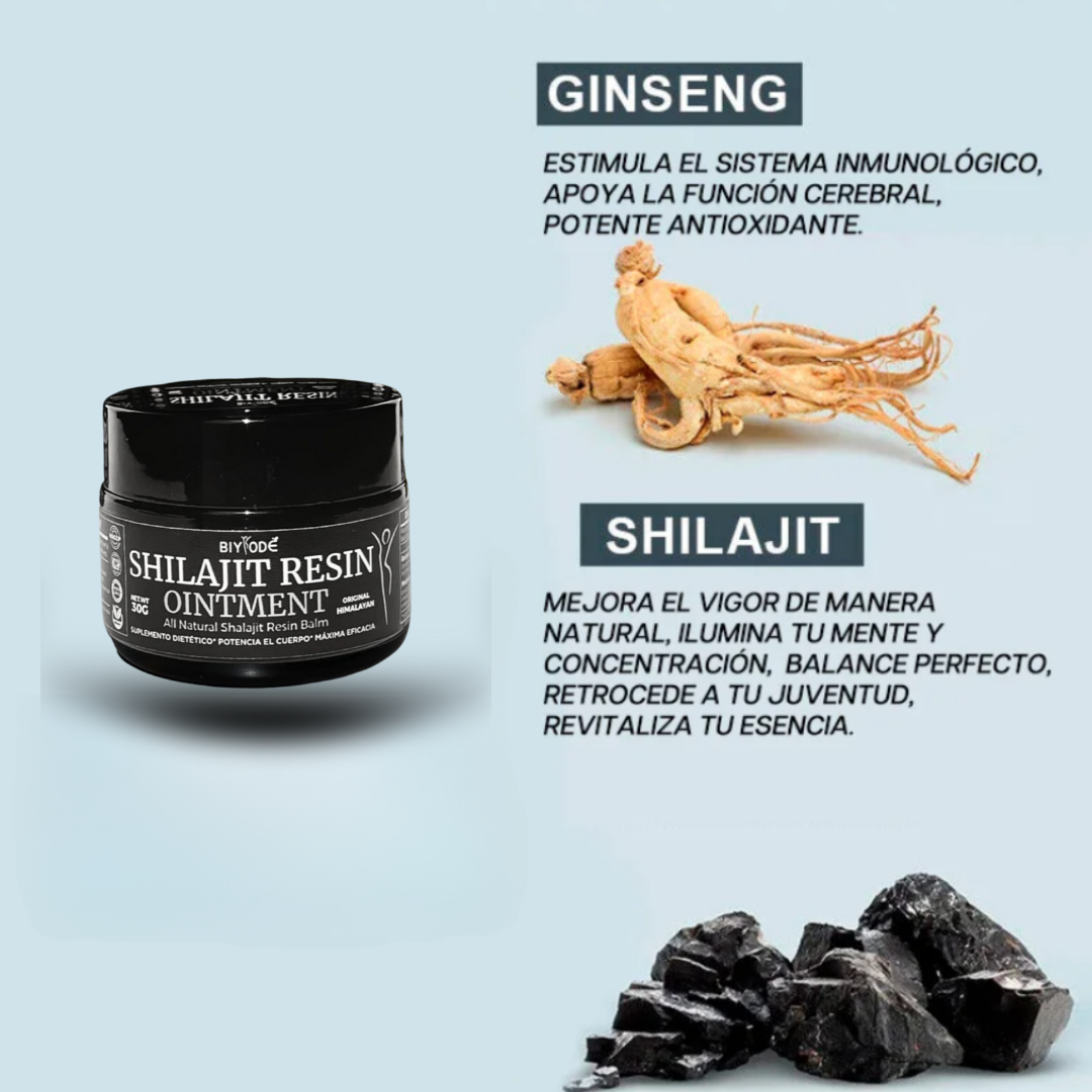 SHILAJIT ORIGINAL HIMALAYA - Descubre el Poder de la Naturaleza 🏔️