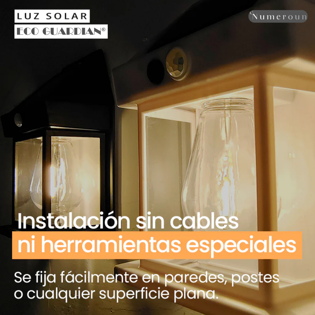 EcoGuardian®: Iluminación Segura y Ecológica para tu Hogar