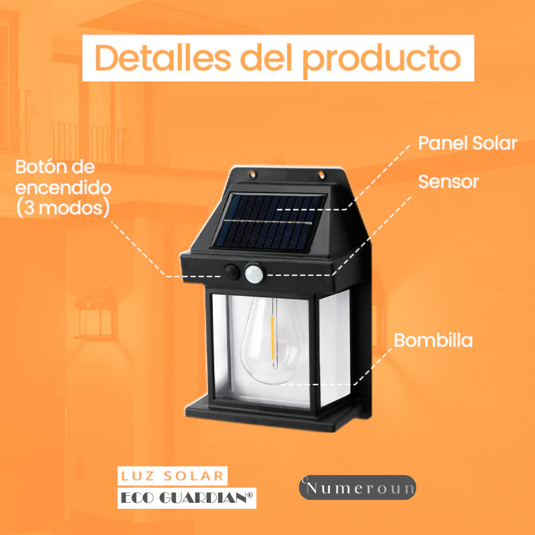 EcoGuardian®: Iluminación Segura y Ecológica para tu Hogar