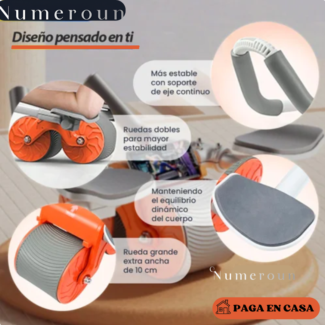 Abs Roll Pro 360° - Tonifica tu Abdomen desde casa