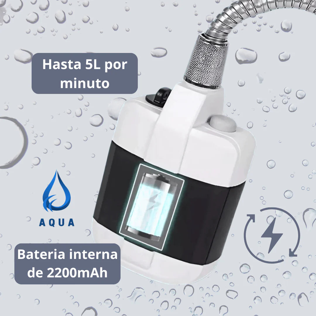HydroGo® – Ducha motorizada para aventuras sin límites