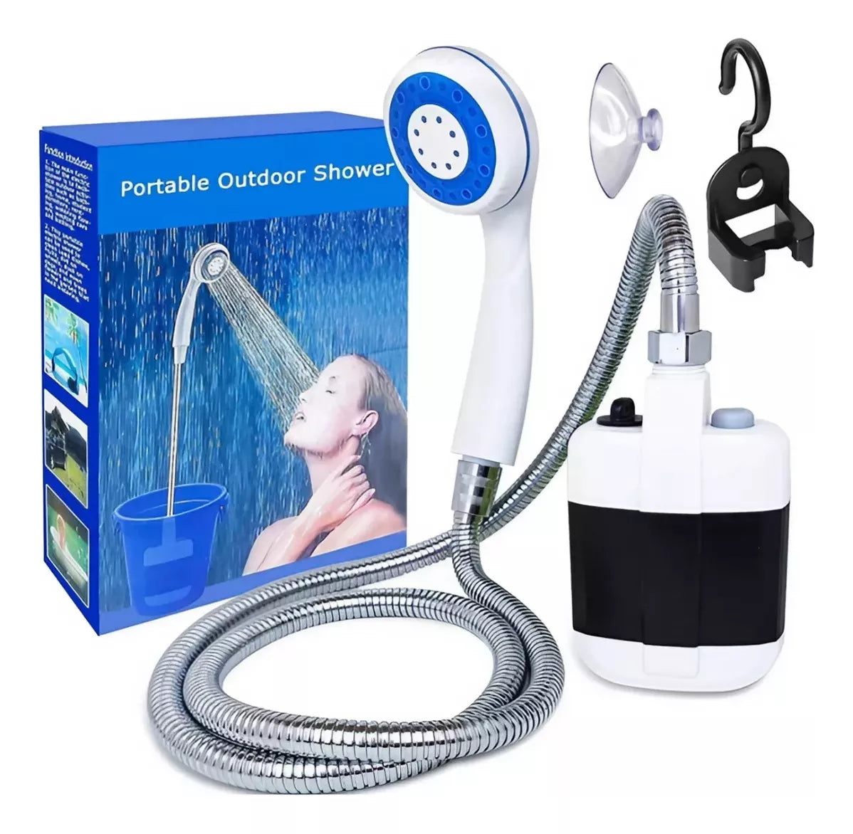 HydroGo® – Ducha motorizada para aventuras sin límites
