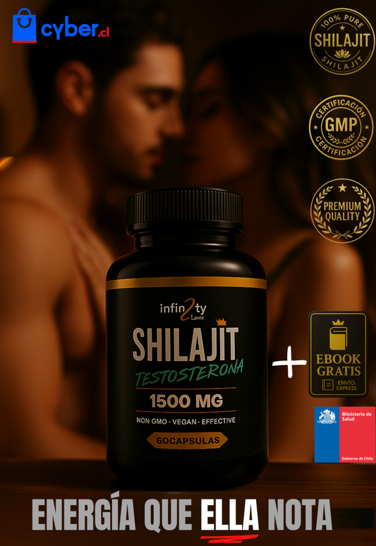 Booster T - Shilajit Vitalidad Masculina™ (60 cápsulas)