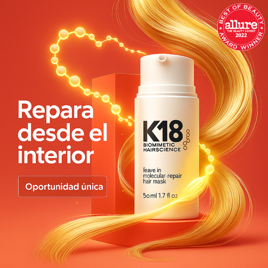 K18 Peptide™: Máscara de Reparación Molecular Profunda sin Enjuague
