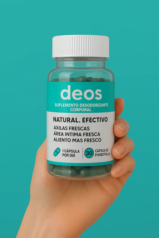 Deos® - Desodorante Corporal en Cápsulas - Protección Total Día y Noche