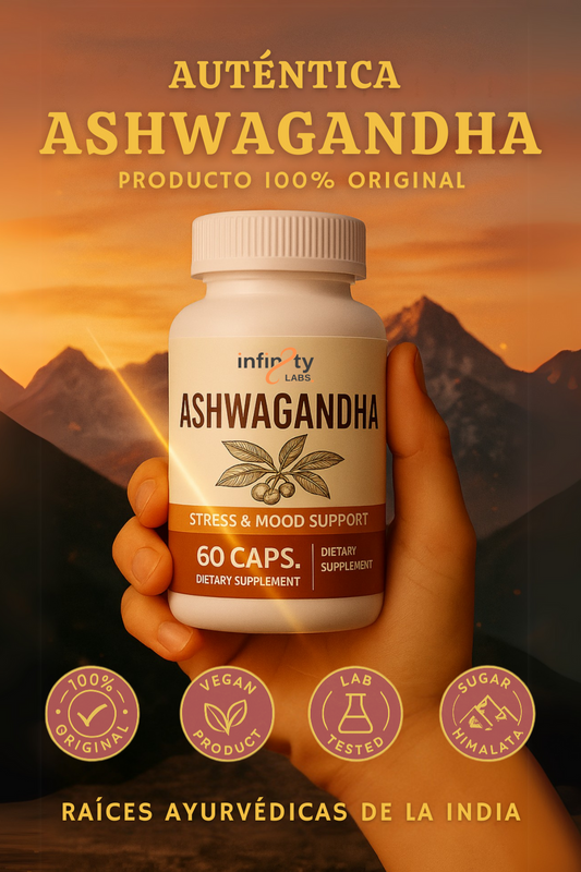 Ashwagandha™ - Baja tu Cortisol y Adelgaza