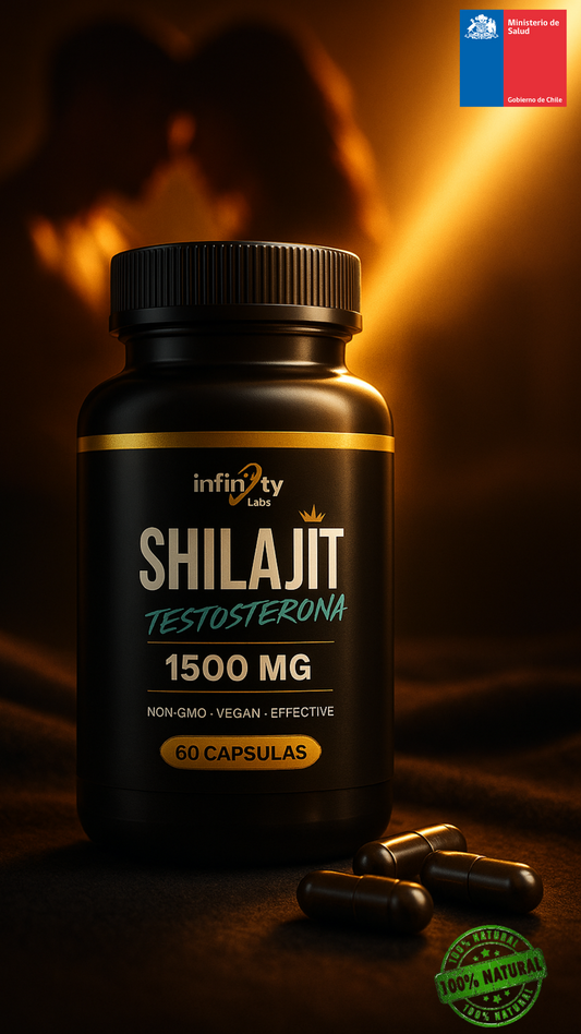 Booster T - Shilajit Himalaya™ en Cápsulas: Tu Potenciador Sexual Natural